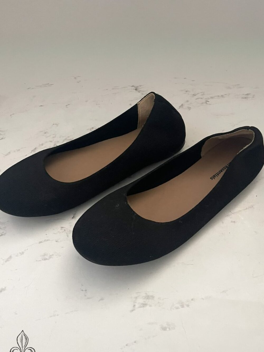 🖤 black ballet flats🖤 - Picture 2 of 7
